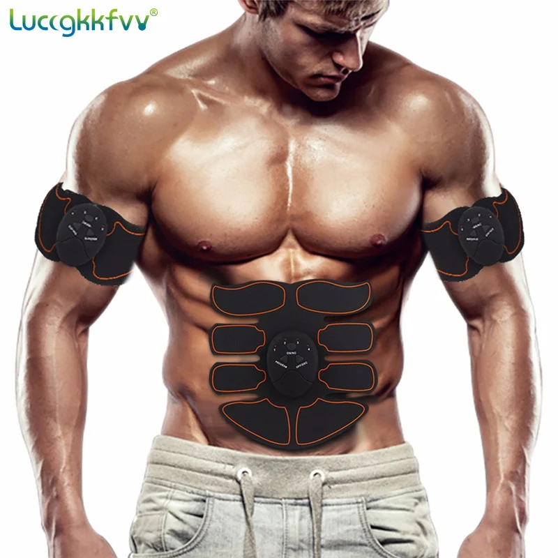Электрический стимулятор мышц ems беспроводной пресса и тренажер для бедер ягодиц