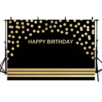 

TAIBO Vinyl Background Photography Starlight and Black Background Birthday Party Photo Studio Backdrop Photocall