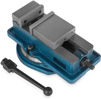 

Milling Vise 4 inch jaw width with 360 degree swivel base CNC vice (4 inch)