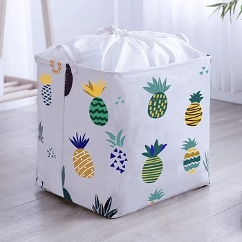

Drawstring Clothes Quilts Storage Bag Large-capacity Blankets Clothes Organizer Dustproof Home Suntries Toys Storage Baskets