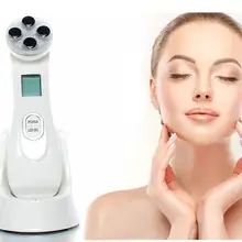 Светодиодный фотонный прибор для ухода за кожей лица подтягивающий косметический аппарат для EMS кожи лица Mesoporation