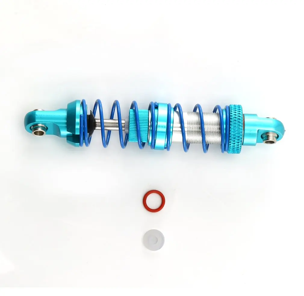 4pcs Shock Absorber Oil Adjustable 80mm 90mm 100mm 110mm 120mm Metal Shock Absorber Damper for 1/10 RC Car Parts Truck Crawler