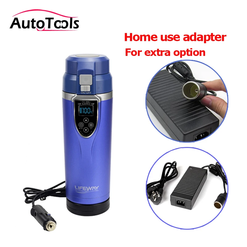 12v 24v Oto Araba Is tma Kupas 350ML Sigara arj Adapt r Kaynar Kupa 