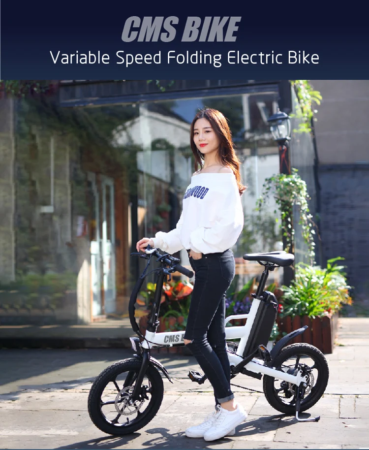 Perfect CMS-F16-Plus high quality power-assisted electric bicycle 16 inch long endurance fold electric bike 0