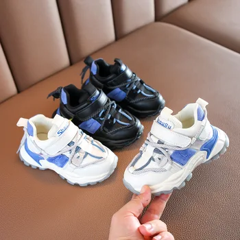 

Autumn Winter Children's Casual Sports Shoes Student Soft-soled Breathable Running Shoes Children's Shoes