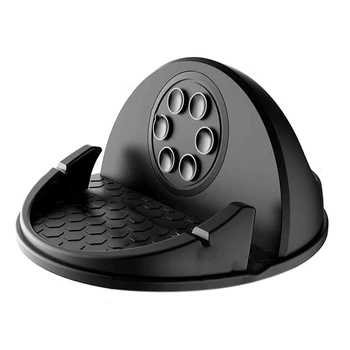 

Wireless Charging Car Mobile Phone Bracket 10W Charger Center Console Car Navigation Bracket Silicone Non-Slip Desktop Mobile Ph