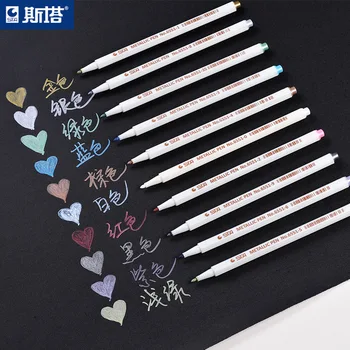 

Insta 6551 Metal Color Hard Head Mark Pen Color Painting Pen DIY Album Photo Pen