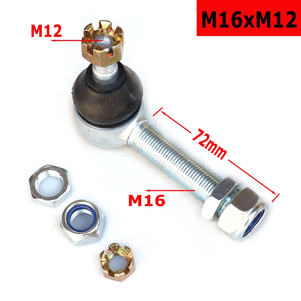 M16 * M12 Наконечник поперечной рулевой тяги шаровой шарнир Наборы для 50cc 70cc 90cc 110cc 125cc 150cc 200cc 250cc ATV Quad Мотоцикл Запчасти
