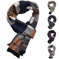 Длинный мужской шарф осень-зима 1