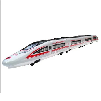 

Alloy Magnetic Motor Train High-speed Railway Harmony Super Long Train Subway Railway High-speed Trains Model For Children Gifts
