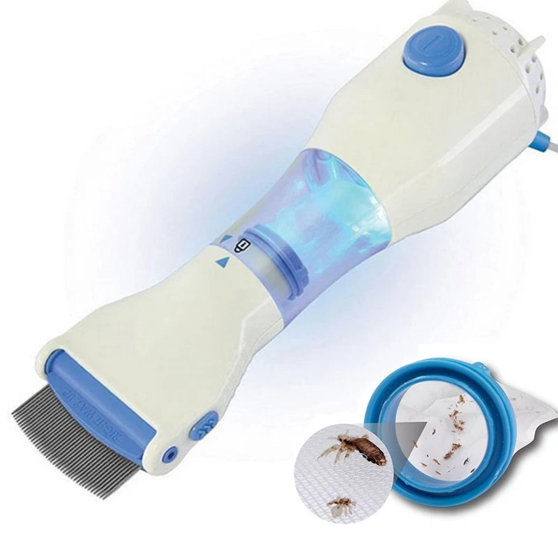 

Electric Flea Comb Treatment Safe Pet Head Lice Kills Hair Cleaner For Cats Dogs Physical Flea Tick Capture Comb Pet Supplies