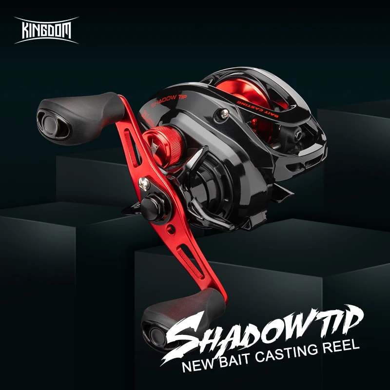 Kingdom SHADOW TIP Baitcast Рыболовные катушки 2020 высокое качество катушка для литья