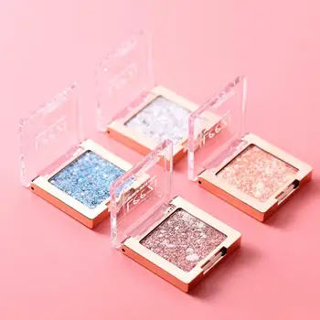 

1pcs Monochrome Glitter Eyeshadow Pallete Waterproof Pearlescent Eyeshadow Makeup Palette Shimmer Eye Shadow Cosmetics TSLM1