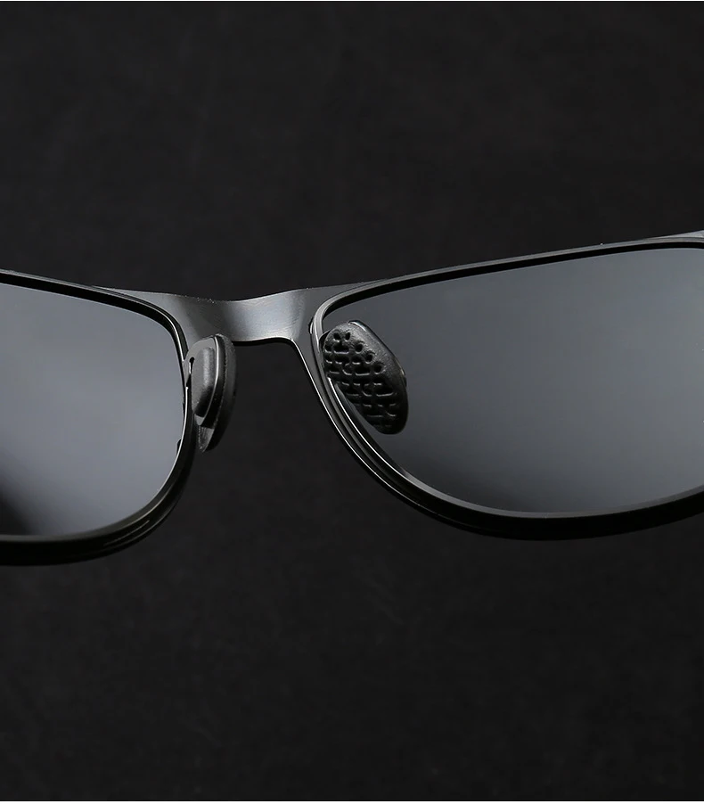 AIELBROP Potochromic Sunglasses Men Polarized Chameleon Glasses Male Change Color SunGlasses Day Night Vision Driving Eyewear