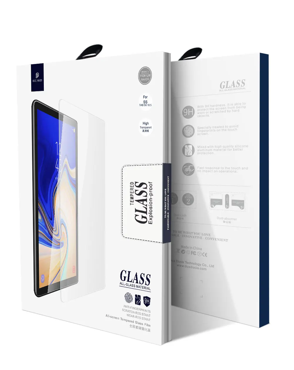 Закаленное стекло для samsung Tab S6 10,5, Защитная пленка для экрана, защита от отпечатков пальцев, синий светильник, HD полное покрытие