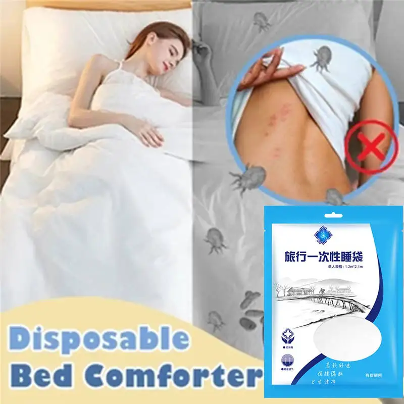 

Practical supplies Popular Travel Exquisite Disposable Comfortable Non-woven Sheets Pillowcases And Dirty Sleeping Bags 611SD10