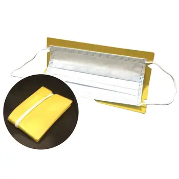 

Portable Face Mask Keeper Storage Folder Clip Hard Plastic Practical and Durable Convenient Design Health Protective Equipment