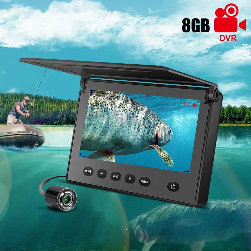  LUCKY underwater Fish Finder fishing camera Ice Fishing Night vision Camera 4.3