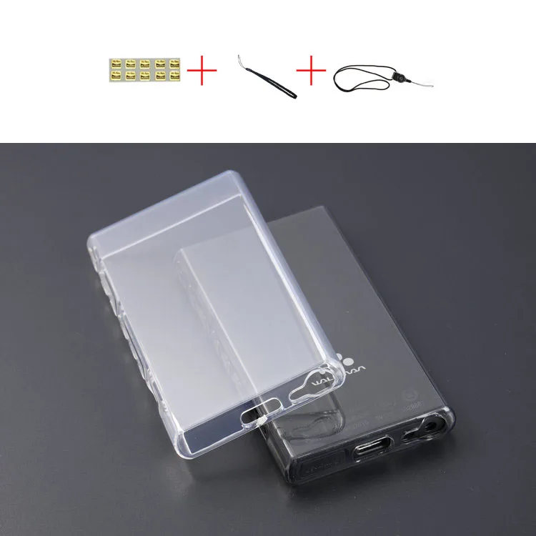 Мягкий прозрачный чехол из ТПУ для SONY Walkman NW A100 A105 A106HN A100TPS - Цвет: Clear case