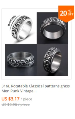 Retro Mens Rings 316L Stainless Steel For Male Boyfriend Biker Jewelry Golden Blue CZ Crystal Stones Skull Eagle Ring 2021 New