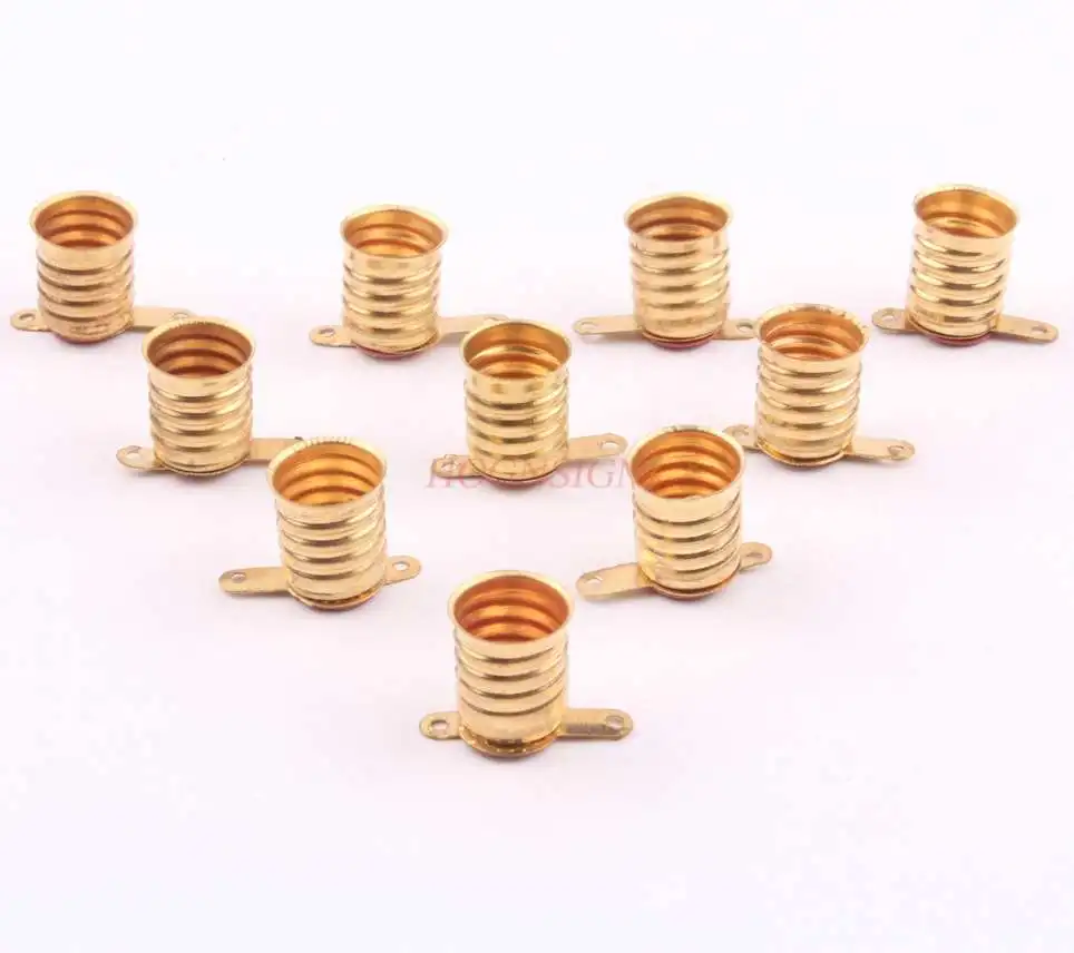 

10pcs Physical screw mouth bulb holder bulb series parallel parallel physical electrical experiment equipment