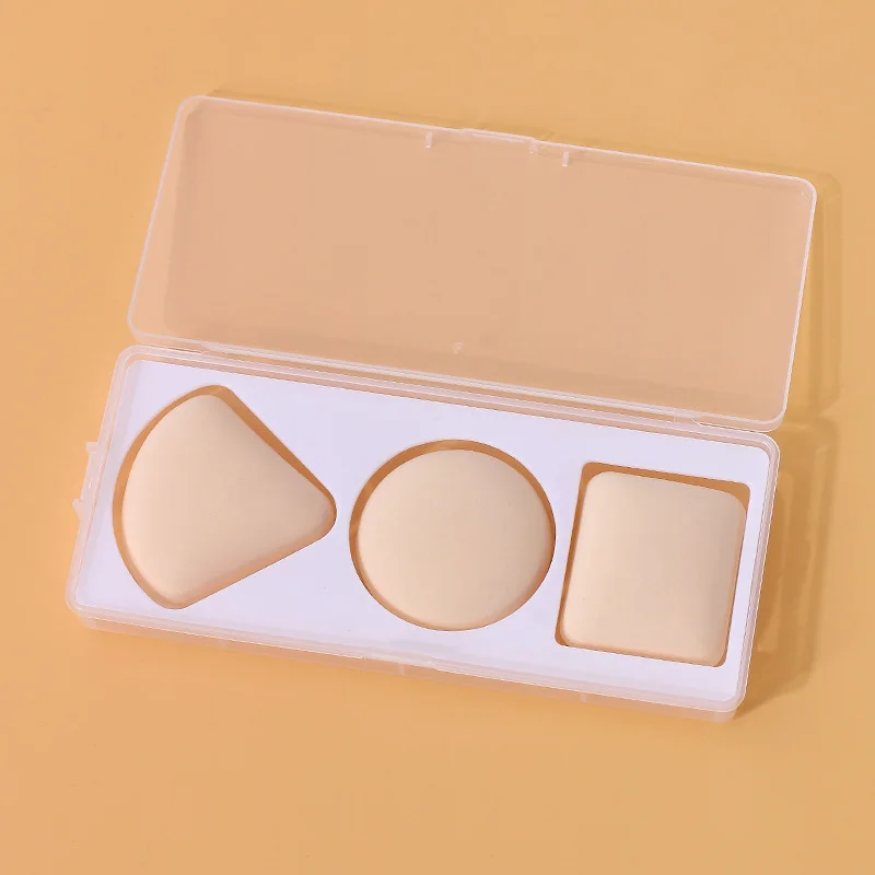 NEW 3pcs/Box Fashion Make up Blender Cosmetic Puff Makeup Sponge Foundation Powder Sponge Beauty Tool Makeup Tool Accessories 3