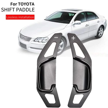 

Paddle Shifter Extension , Aluminum Alloy Steering Wheel Paddle Shifter Extensions for Toyota Corolla Rav4 Camry Reiz 2012-2018(