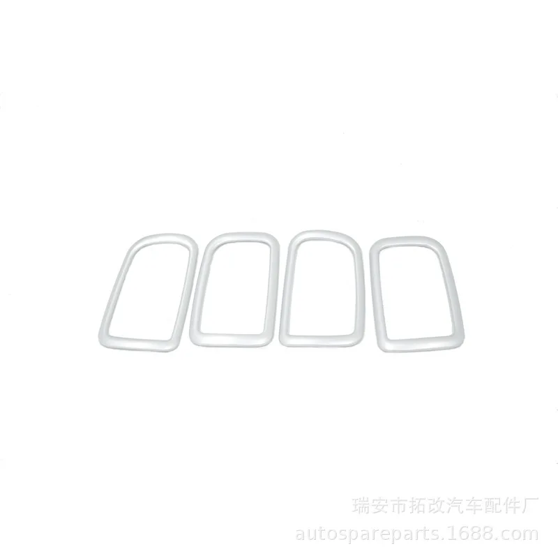 Togox натуральный продукт 4S для Mitsubishi 16-Outlander ABS Sub-Chromium Гальванизированный в дверной ручке* 4 праздничное освещение бар