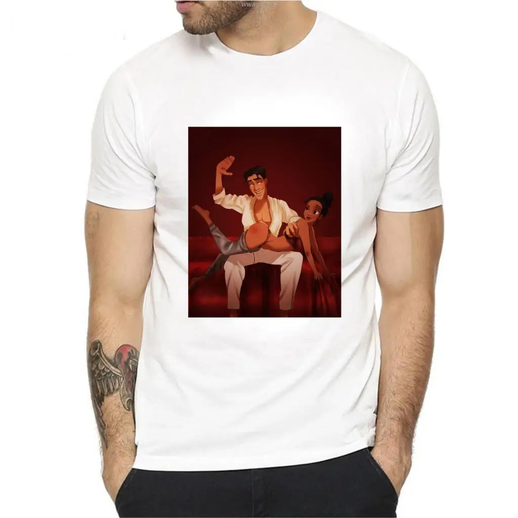 Aladdin Jasmin романтическая ночная Мужская футболка Забавные футболки для колготы для мальчиков летние с коротким рукавом сексуальные ночные рубашки mujer топы футболки