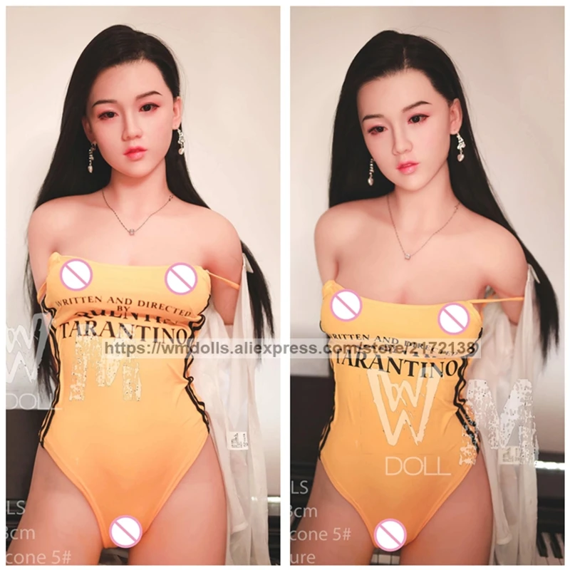 WMDOLL 163 см имплантированные волосы и брови настоящая Силиконовая секс кукла с ТПЭ