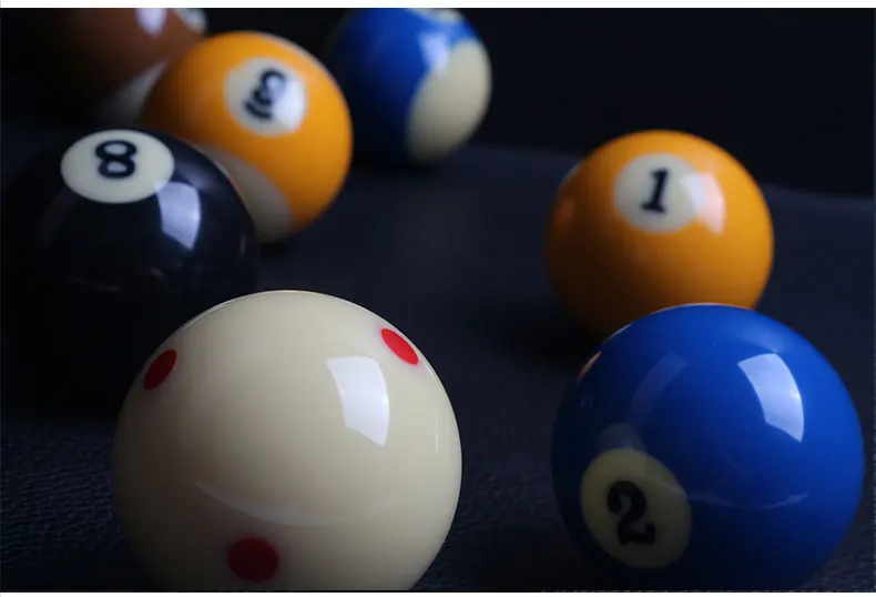 Bolas de billar de alta calidad, 2020mm, 8 bolas, juego completo de nueve bolas, accesorios para billar, 57,2