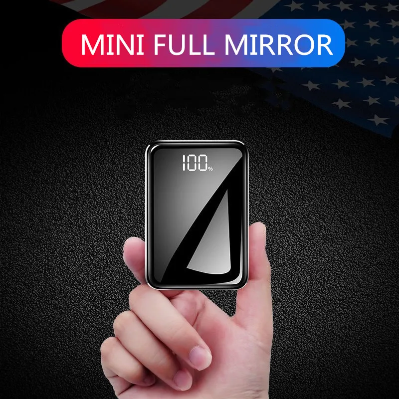 

20000mAh Power Bank External Battery Bank 8W Quick Charge Powerbank portable charger with Dual USB Output for Phone