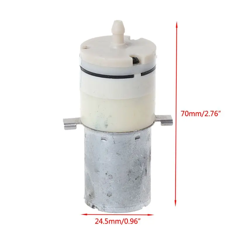 Прямая поставка DC12V электронный сфигмоманометр мини воздушный насос аквариумная Рыба Вода кислородный бак