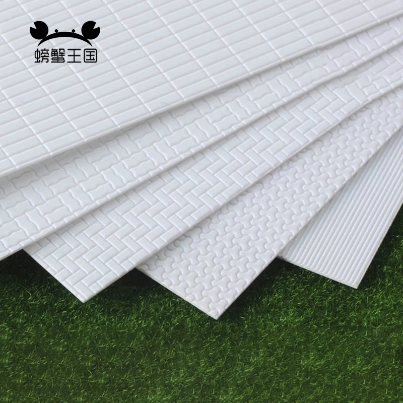 ABS sheet scale 21.5*30cm for architectural building model scenery layout