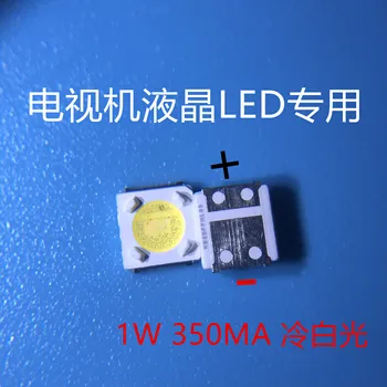 

1000pcs LUMENS LED 3535 3537 light-emitting Light Beads High Power 1W 3V Cool white LED LCD TV Backlight Application 4jiao