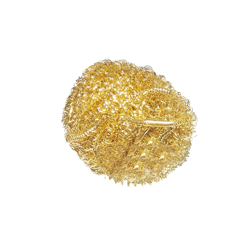Cleaning Ball Desoldering Soldering Solder Iron Mesh Filter Cleaning Nozzle Tip Copper Metal Wire Cleaner Ball Metal Dross Box C