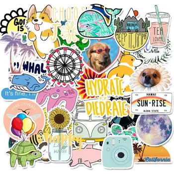 

25/50PCS ins cute Stickers Pack Waterproof Cool Girl Stickers For Skateboard Laptop Suitcase Motorcycle Car Decal Toys lols