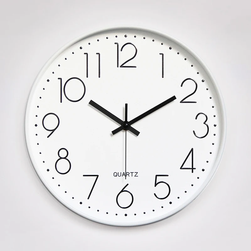 Luxury Vintage Wall Clock Modern Design Nordic Gold Wall Clock Round Simple Living Room Relogio Parede Home Decor AA60WC