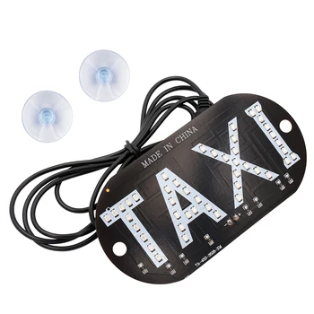 

1pcs Taxi Led CAR Taxi windshield indicator light signal blue LED windshield lamp for Taxi 12V