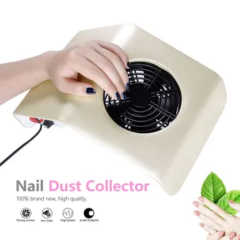 

30/36W Dust Suction Dust Collector Fan Nail Art Manicure Salon Tools Vacuum Cleaner Manicure Machine Tools Dust Collecting Bag