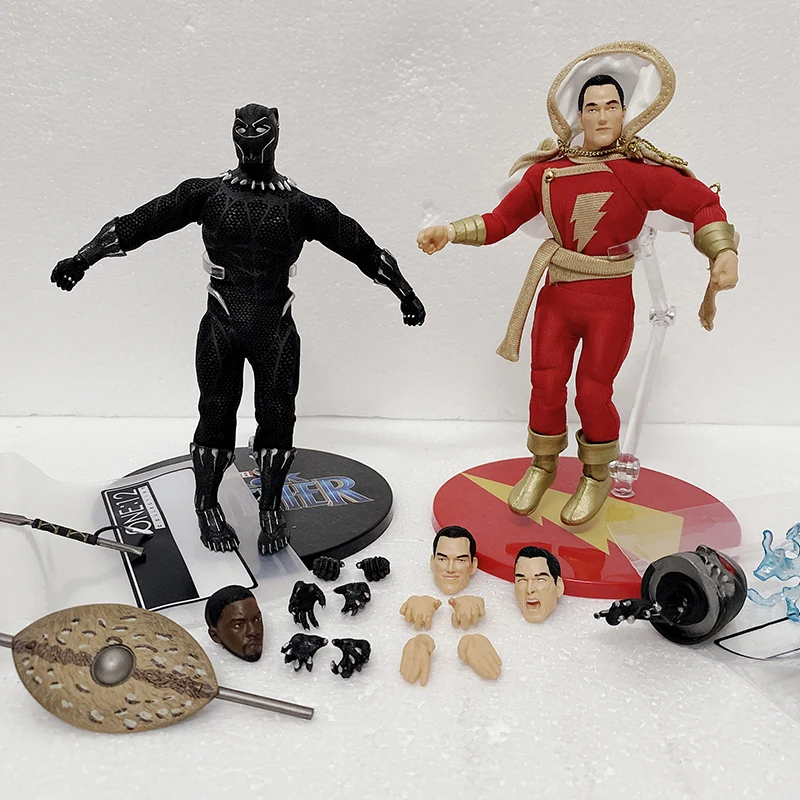 MEZCO Shazam Черная пантера экшн-фигурка Mezco One:12 DC Comics Super Villains экшн-фигурки модель
