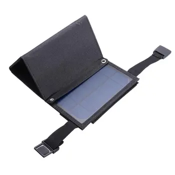 ソーラーパネル電話の充電器 5v 2A usb急速充電器travalため折りたたみソーラーパネル屋外太陽電池用携帯電話
