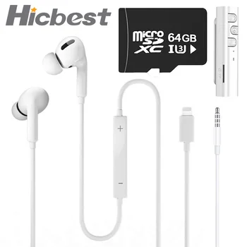 

HIFI Wired Earphones With Microphone Lighning Inear 3.5MM In Ear Earbuds Wired With Mic for Apple iPhone 12 SE 11 Pro 8 7 XS Max