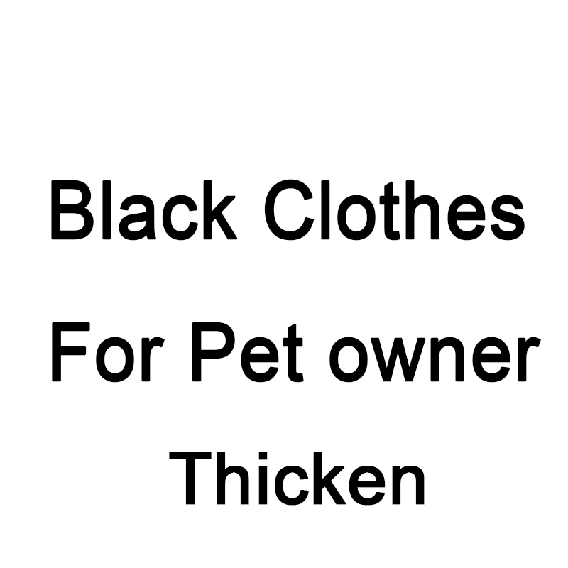 Худи с кошкой для домашних животных, рубашка, флисовая семейная Одежда для собак, пальто для родителей и детей, Одинаковая одежда, куртка для маленькой большой собаки, пижама с бульдогом - Цвет: Black-owner-Thicken