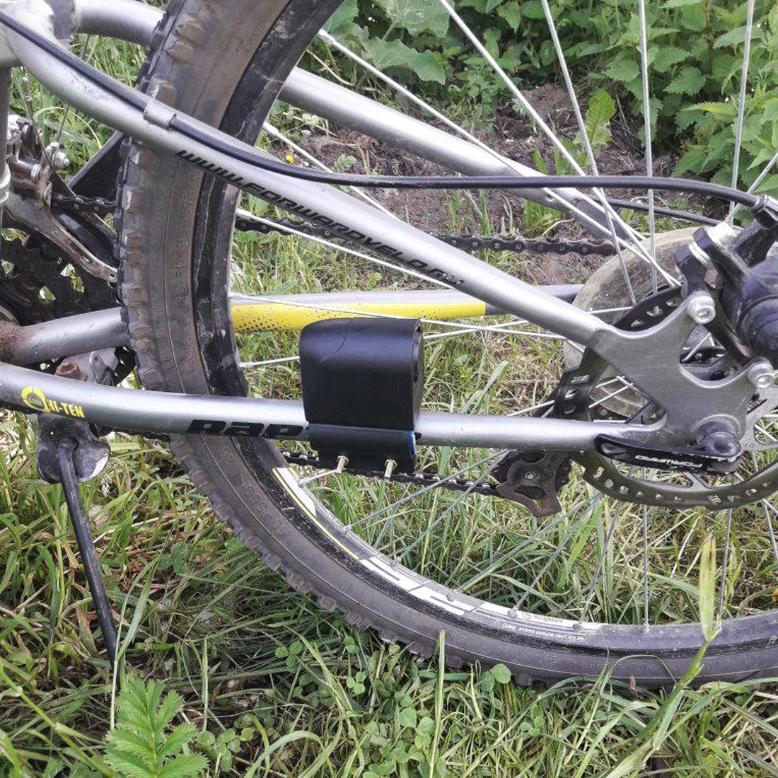 Bicycle remote alarm burglar alarm lock Mountain bike alarm Alarm lock with remote control