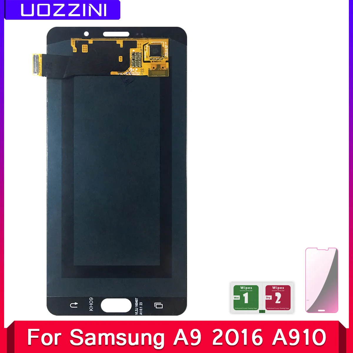 

2 Pcs 6.0" Super AMOLED for SAMSUNG Galaxy A910 LCD Screen Touch Digitizer 2016 A9 Pro A9100 LCD Display Replacement