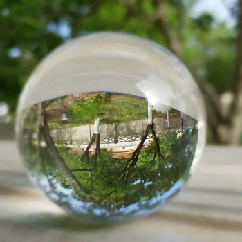 

80mm K9 Magic Crystal Ball Quartz FengShui Photography Glass Sphere for Home Decoration Fashion
