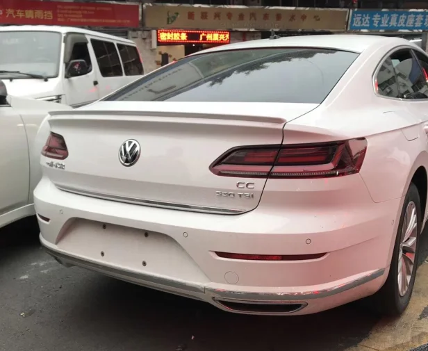 Для Volkswagen CC спойлер высокого качества ABS Материал заднее крыло праймер цвет задний спойлер для нового CC спойлер