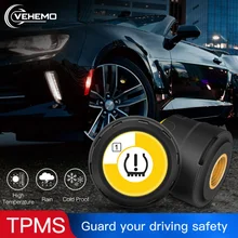 

Wireless Bluetooth Car Tpms Mobile Phone APP Detection 4 External Sensors tire pressure monitor system Tire Anti-explosion