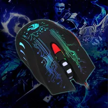 6 кнопок 5500 dpi светодиодный оптический USB Проводная игровая профессиональная мышь Мыши для ПК ноутбука игровая мышь эргономичные Мыши оптическая мышь для ПК